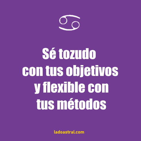 frase para el signo cáncer