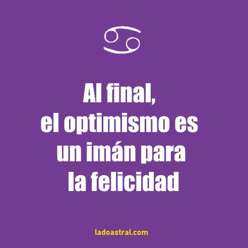 frase para el signo cáncer