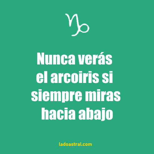 frase de capricornio